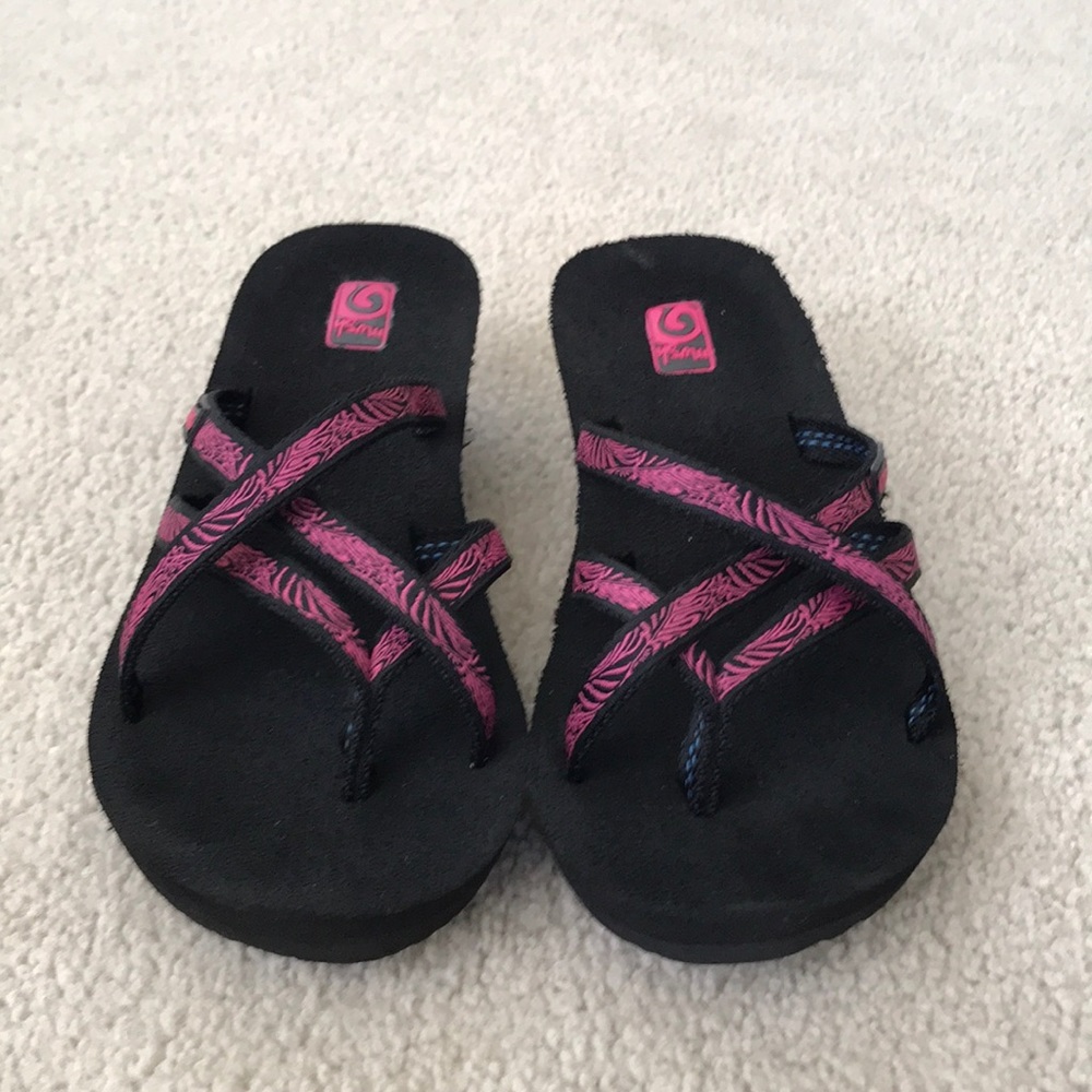 Teva Mush Mandalyn Wedge Flip Flops